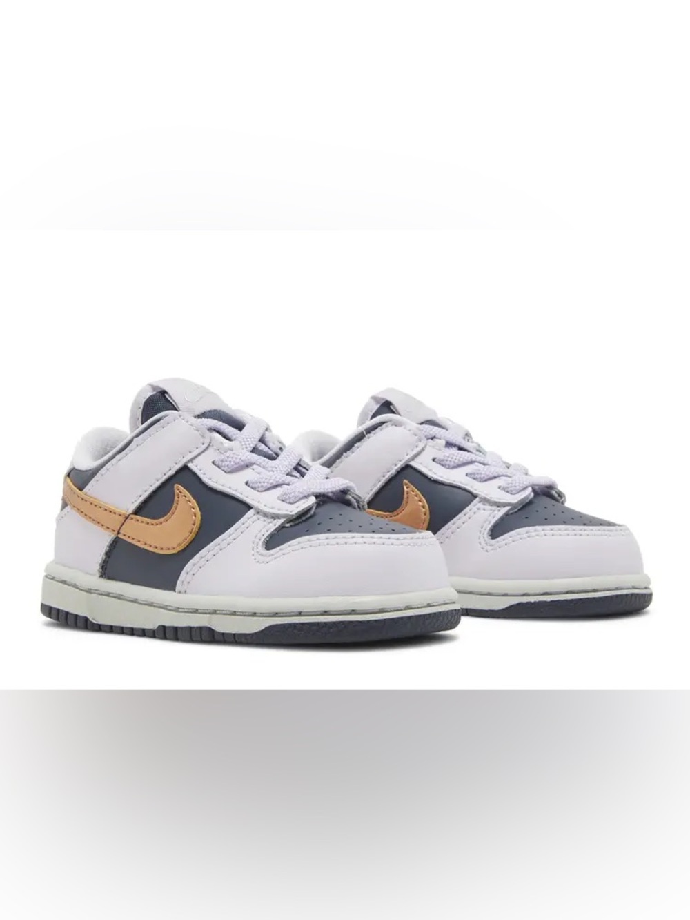 Kids Low-Top Nike Dunk Low SE shoes in the "Copper Swoosh"
